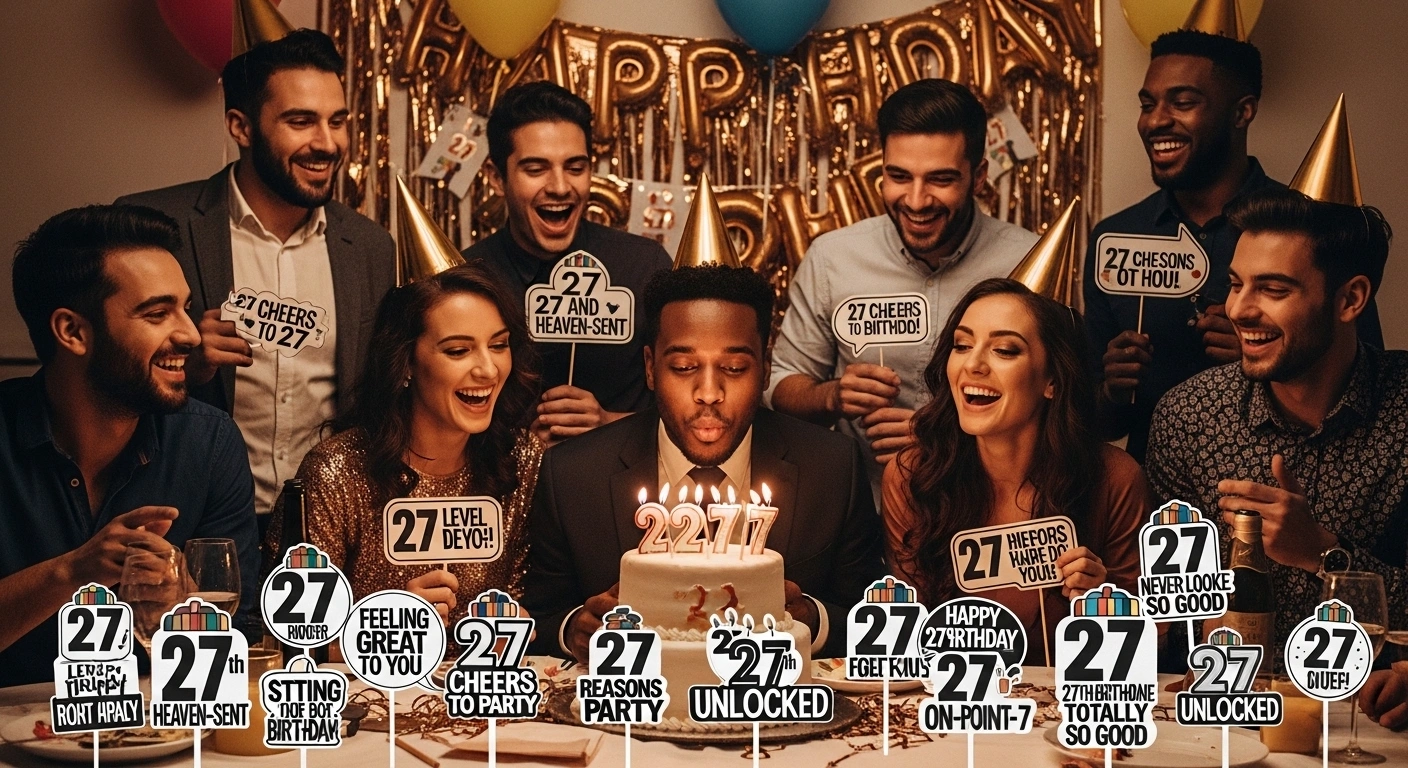 Clever 27 Birthday Puns