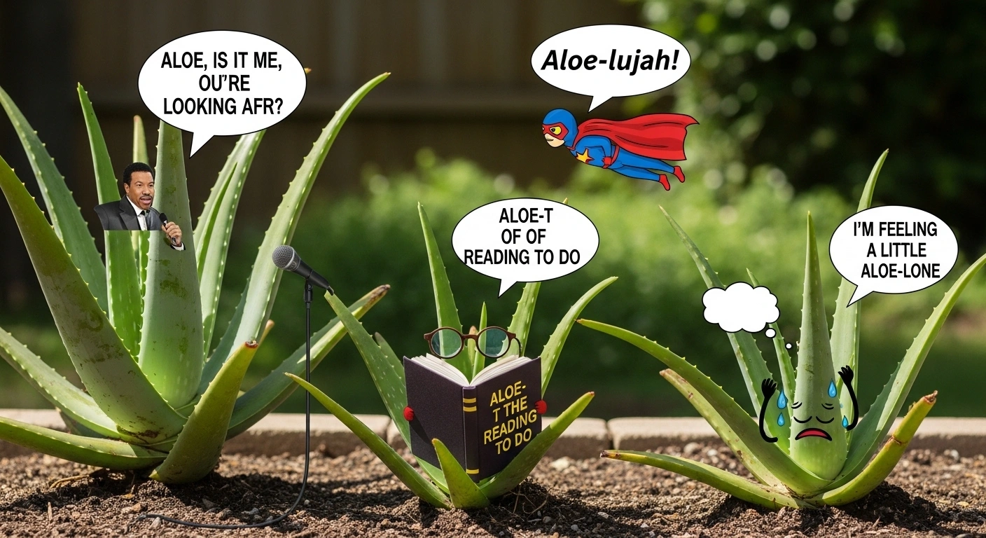 Clever Aloe Vera Puns That Hit Just Right