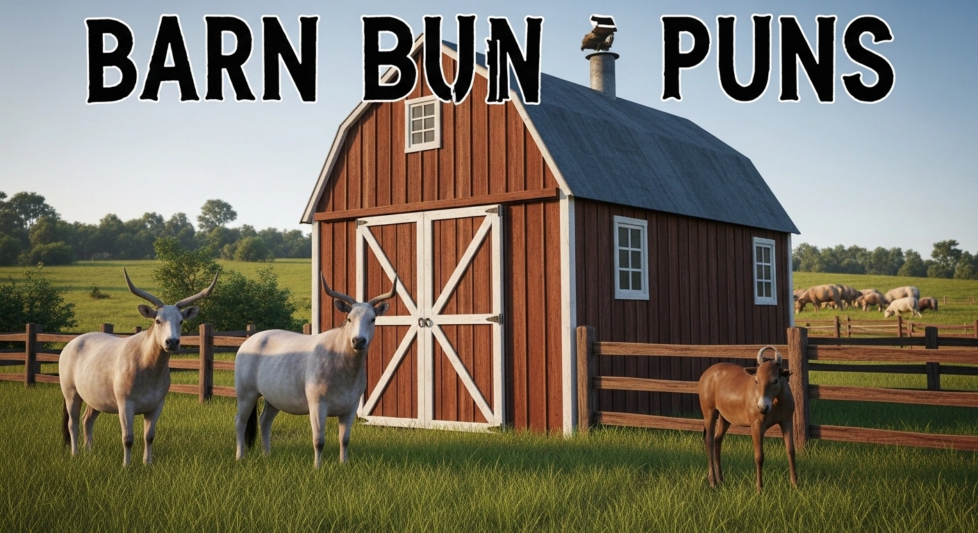 Clever Barn Puns That Hit Just Right