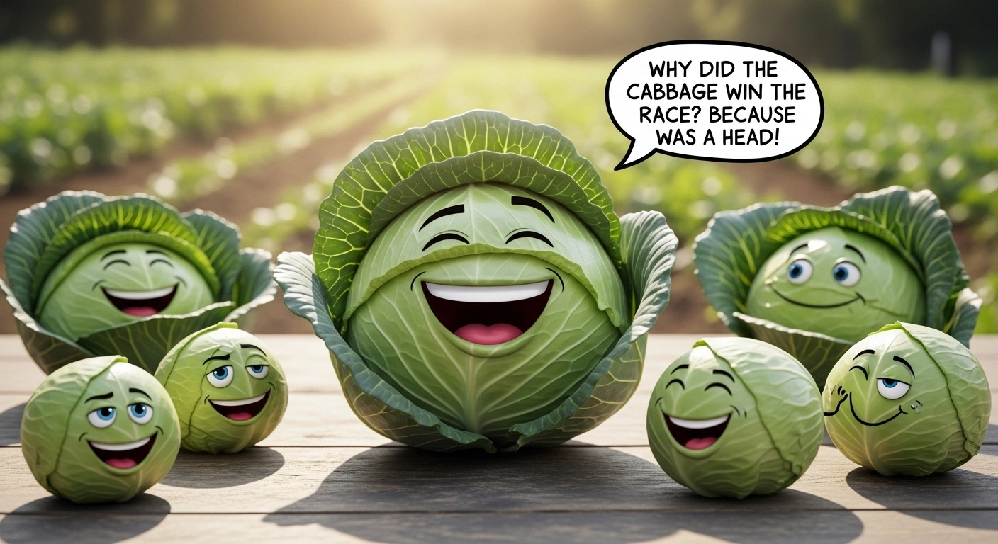 Clever Cabbage Puns That Hit Just Right