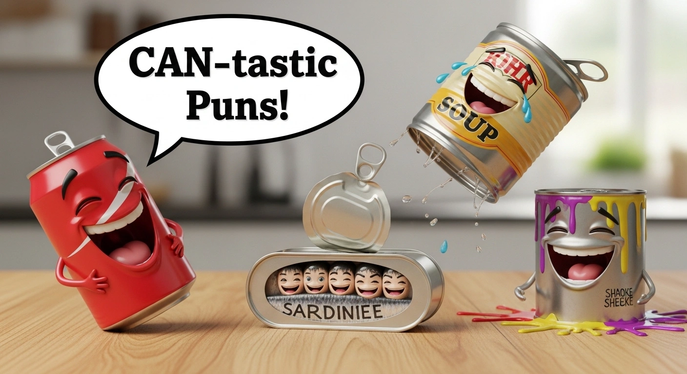 Clever Can Puns