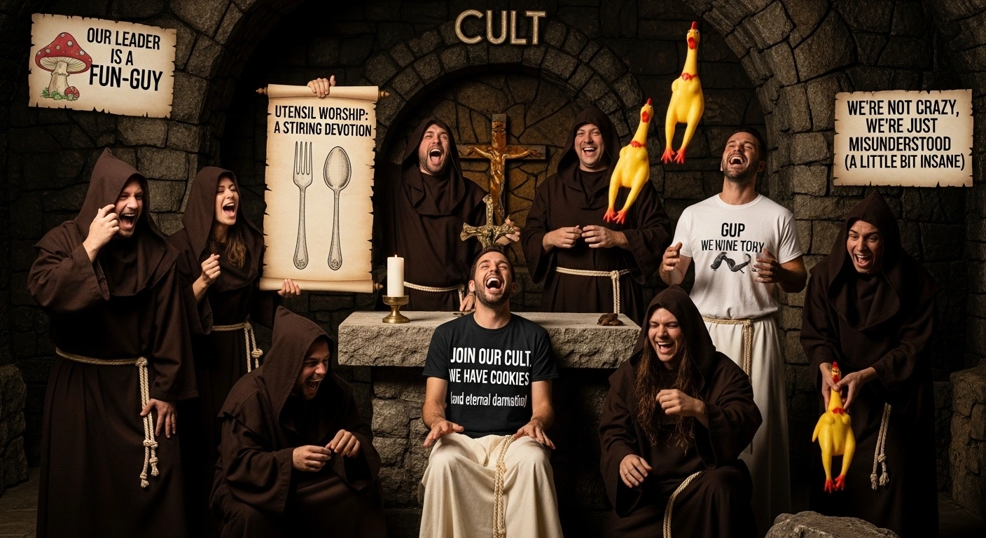 Clever Cult Puns