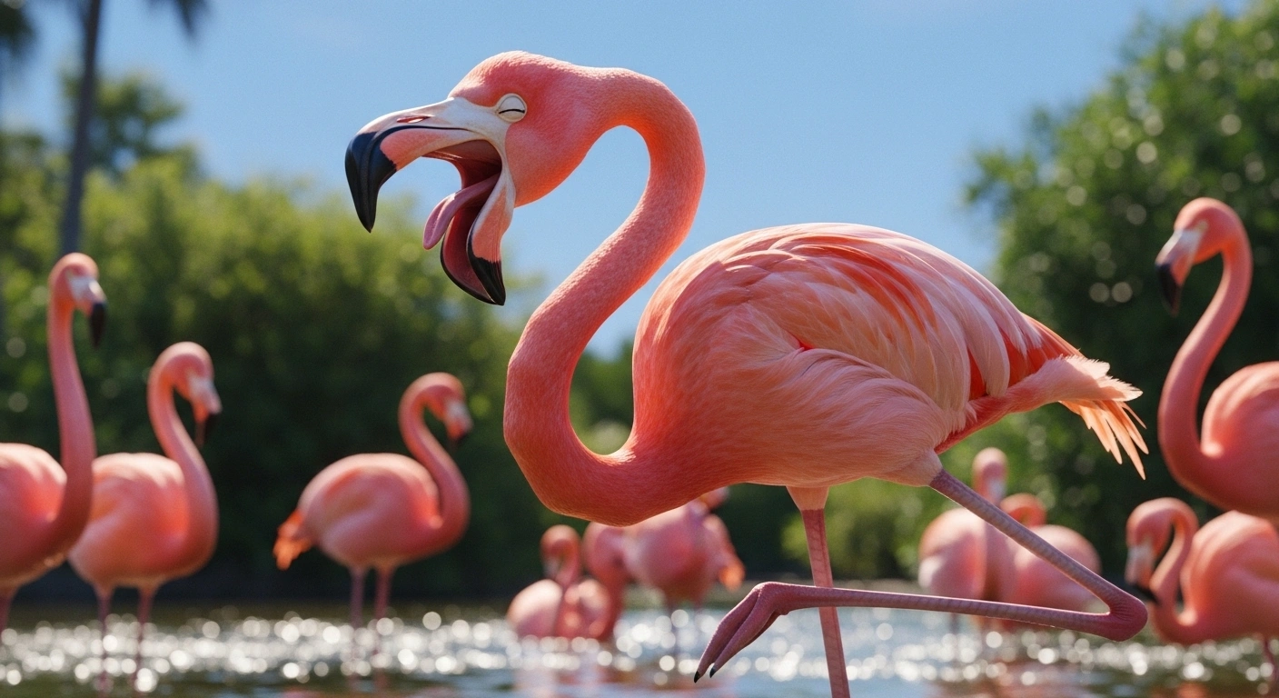 Clever Flamingo Puns That Hit Just Right