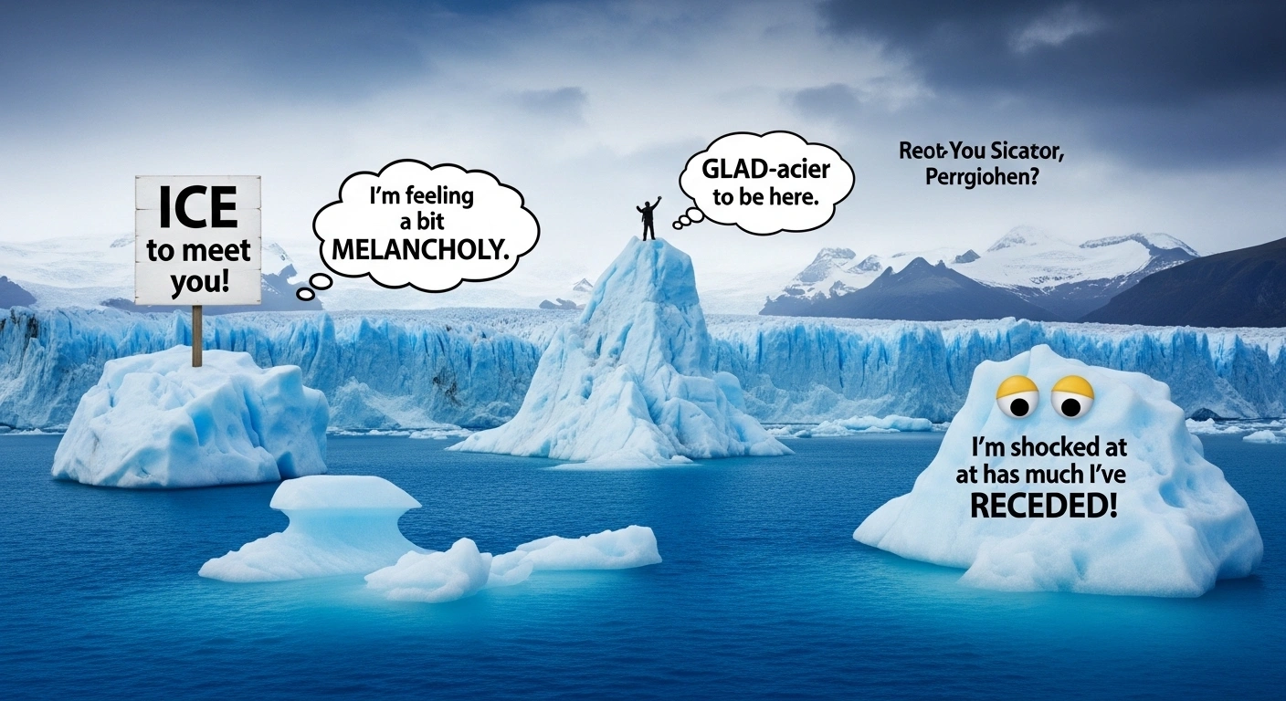 Clever Glacier Puns