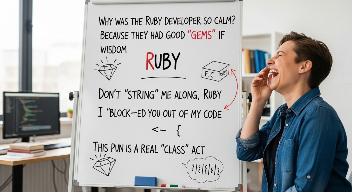 Clever Ruby Puns