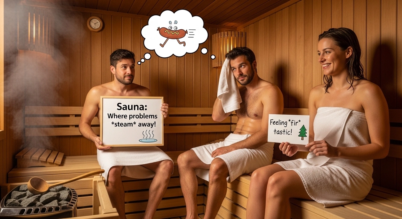 Clever Sauna Puns That Hit Just Right