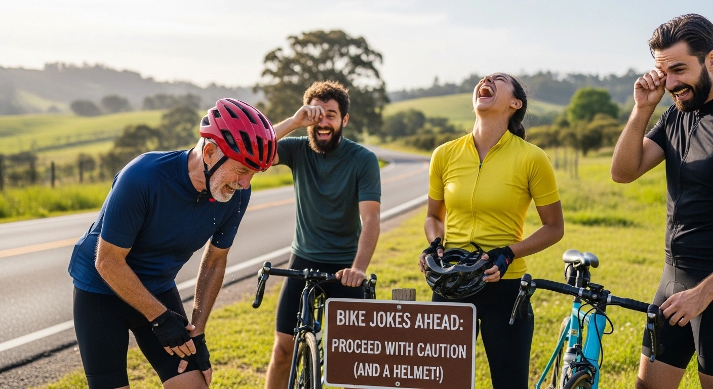 Travel & Adventure Bike Puns for Road Trips