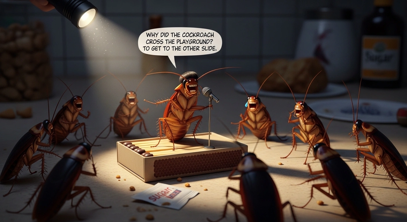 Travel & Adventure Cockroach Puns for Road Trips