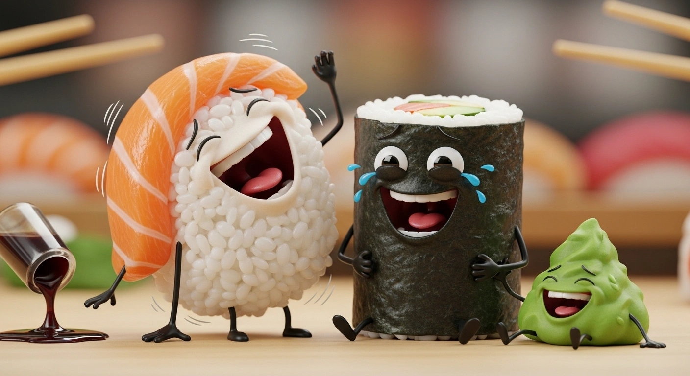 Travel & Adventure Sushi Puns for Road Trips