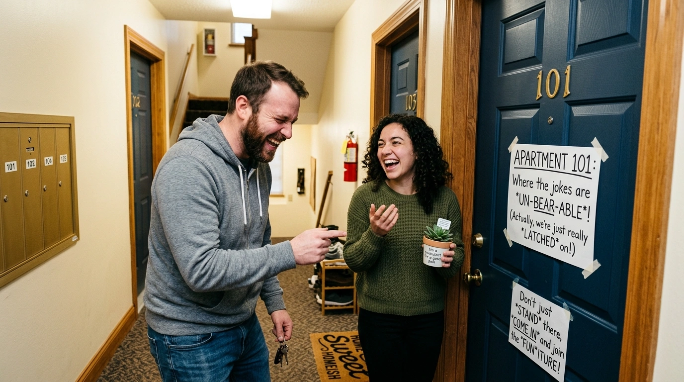 Apartment Puns One Liners
