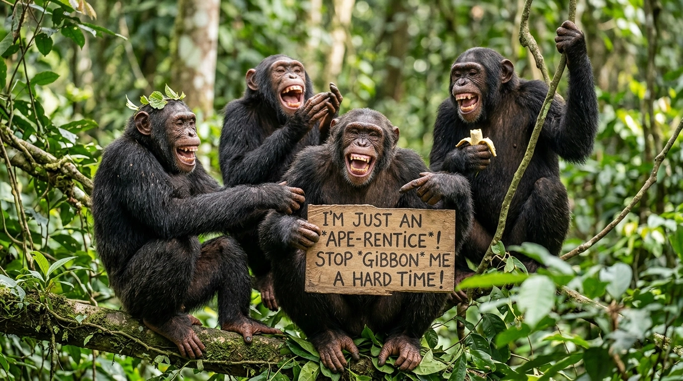 Ape Puns One Liners
