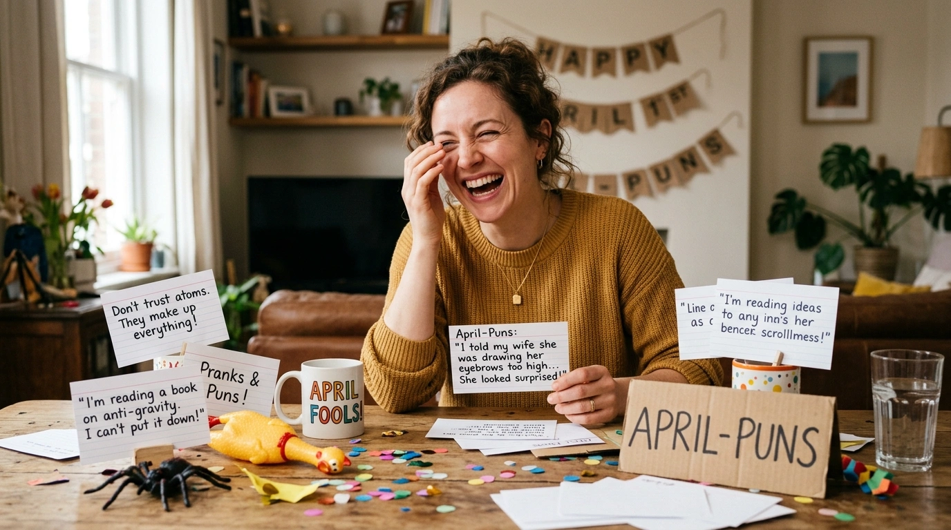 April Puns One-Liners