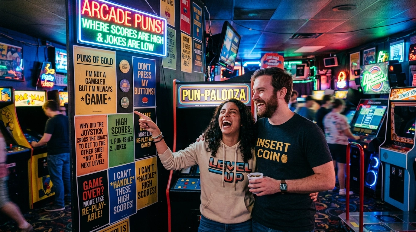 Arcade Puns Dirty