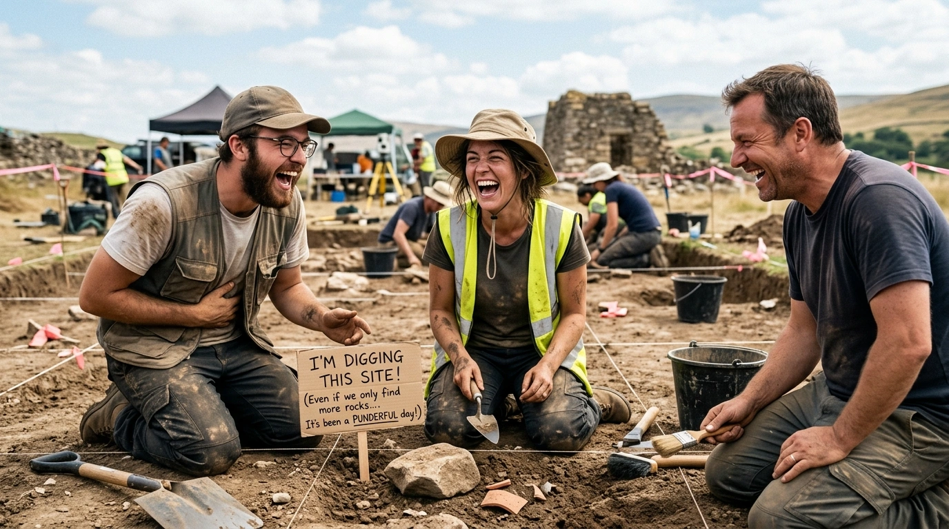 Archeology Puns Captions