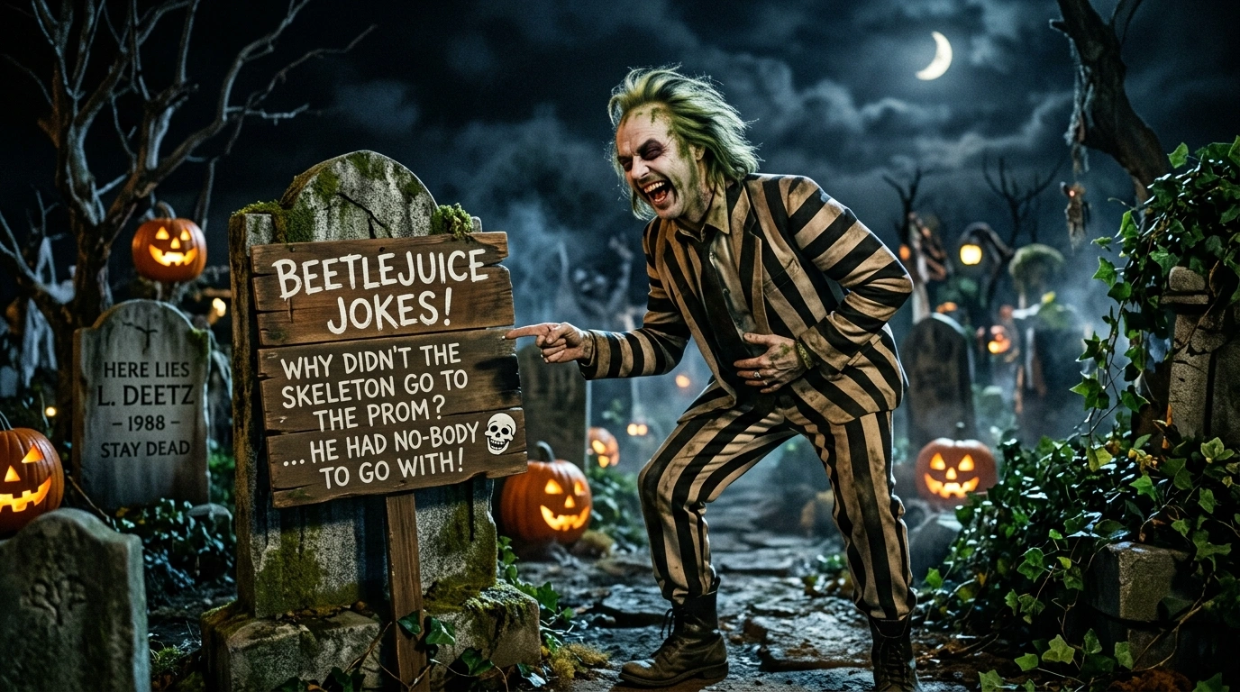 Beetlejuice Jokes One Liners