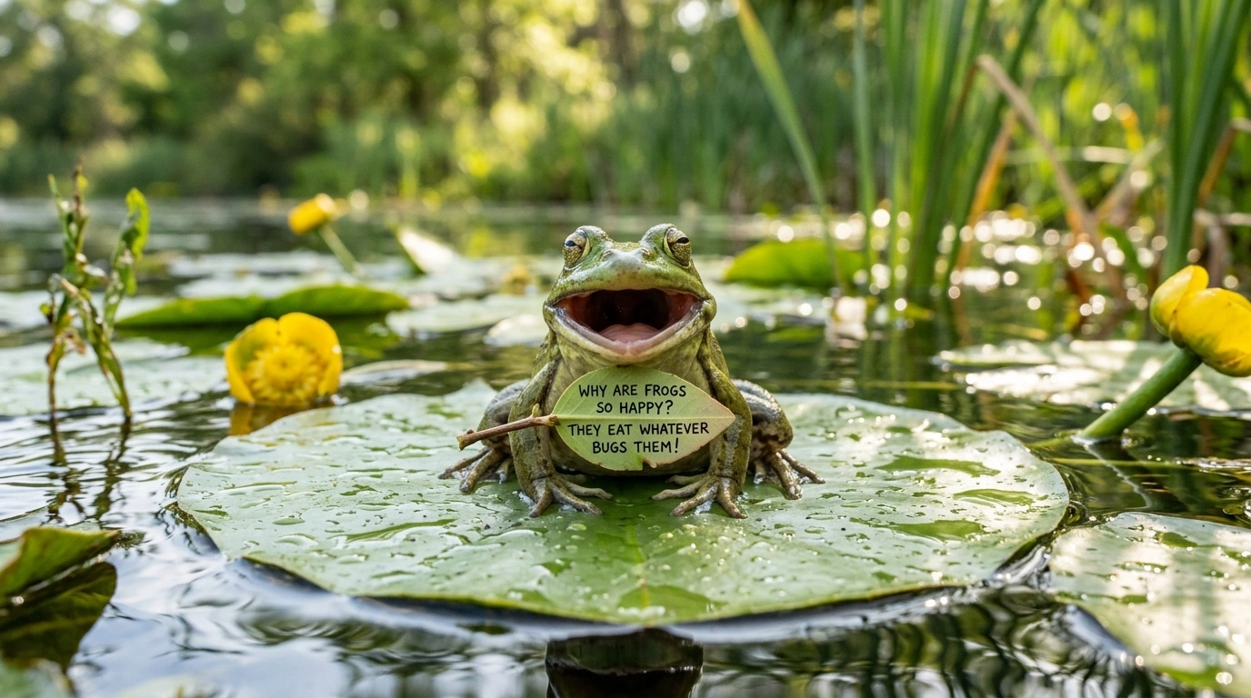 Birthday Frog Jokes