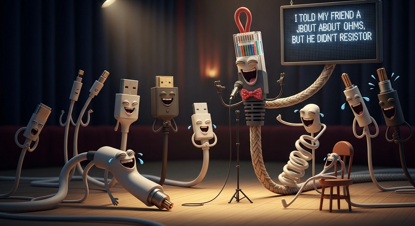Cable Puns Captions