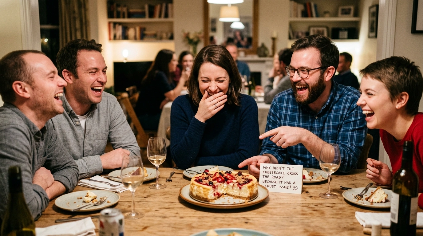 Cheesecake jokes one liners
