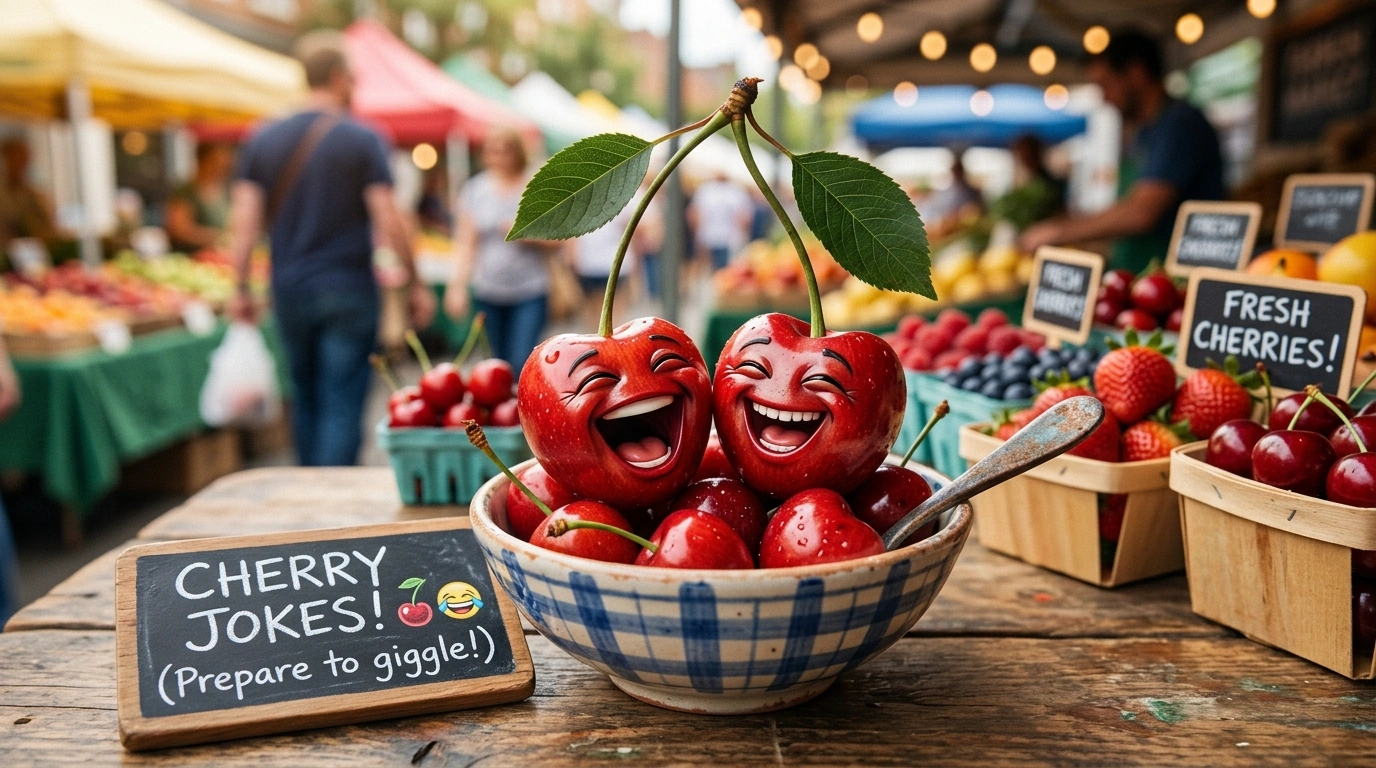 Cherry Jokes One Liners