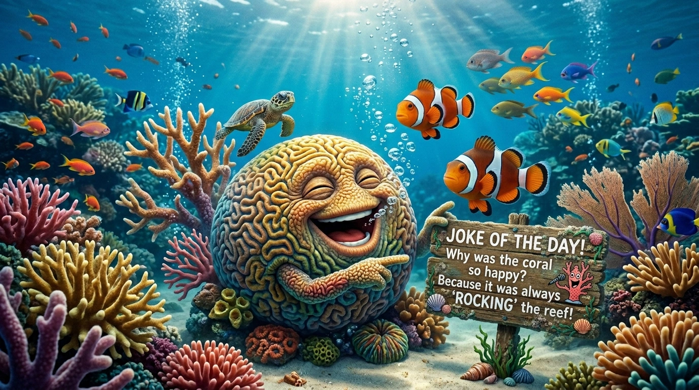 Coral Puns One Liners