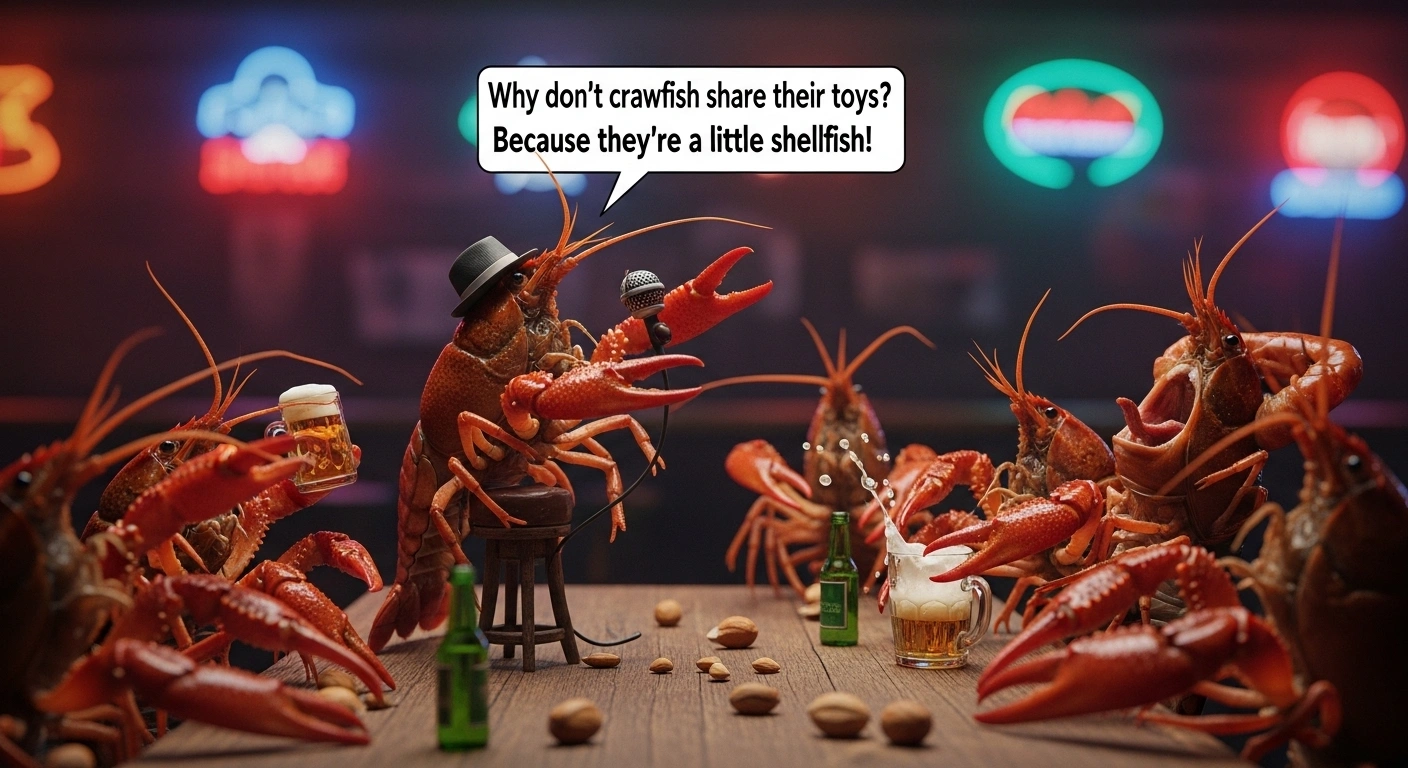 Crawfish Jokes for Adults