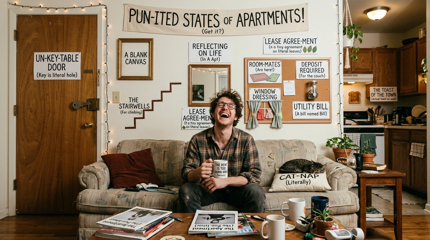 Cute Apartment Puns