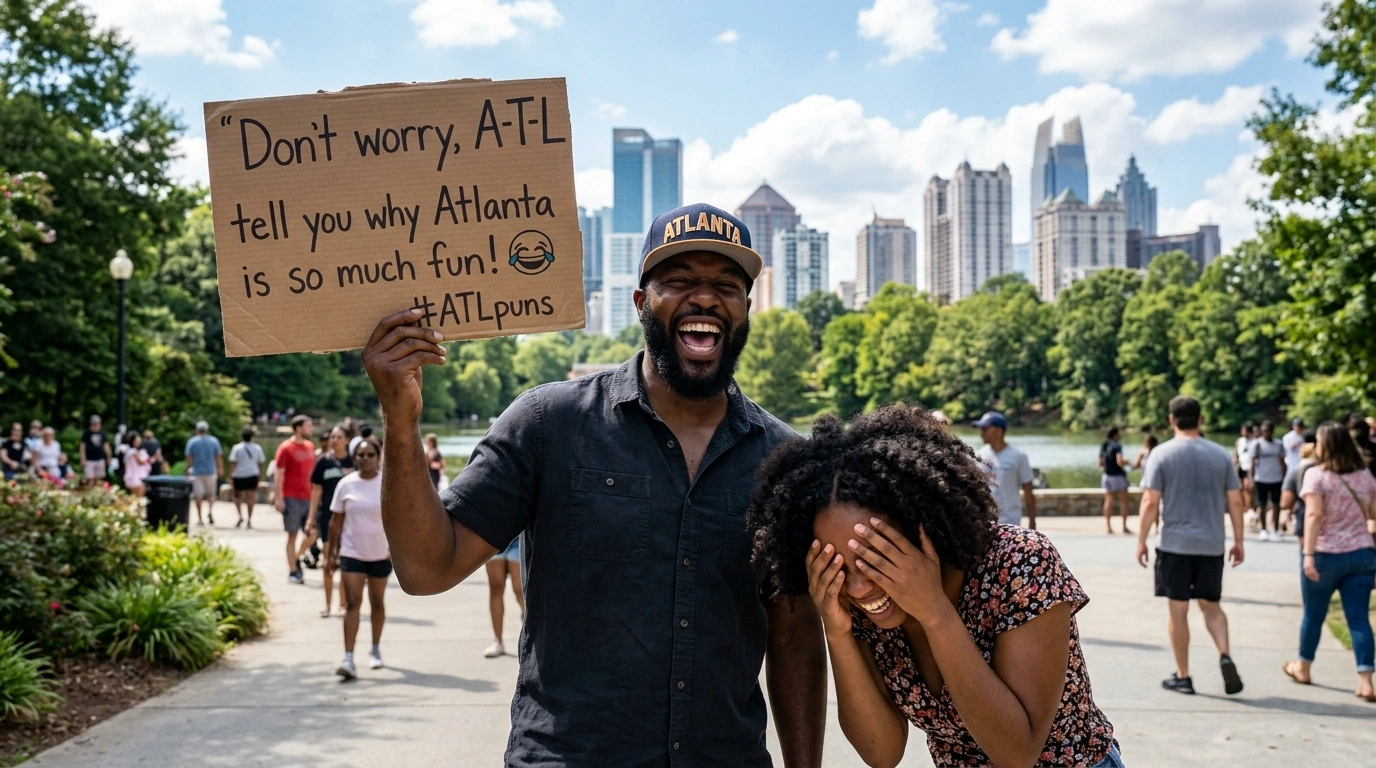 Cute Atlanta Puns