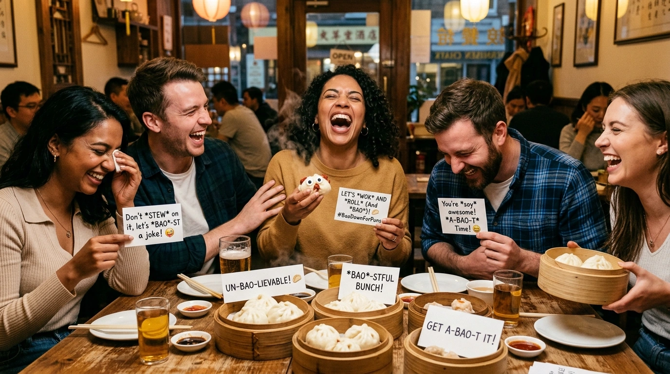 Cute Bao Puns