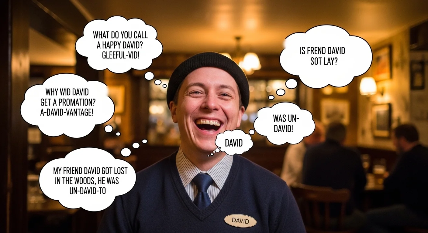 David puns in english