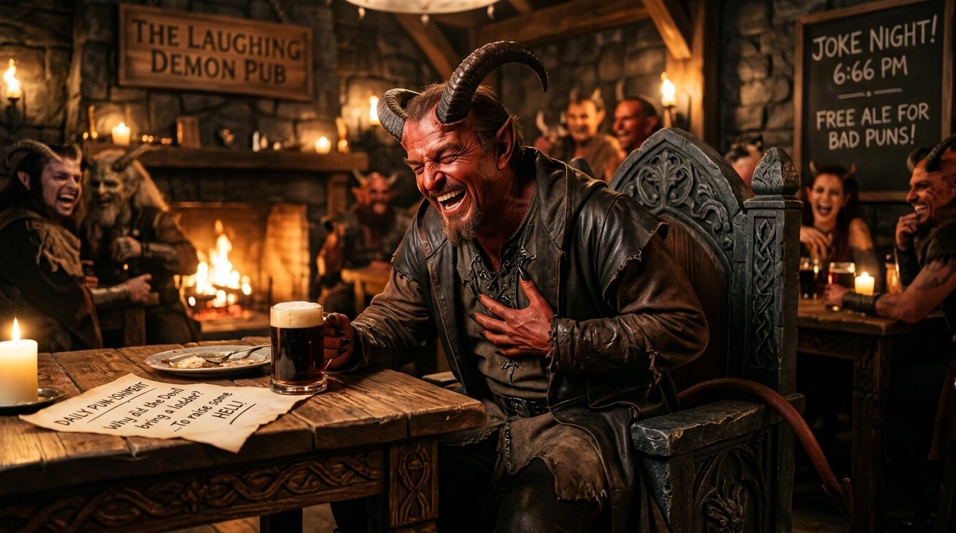 Devil Jokes One Liners