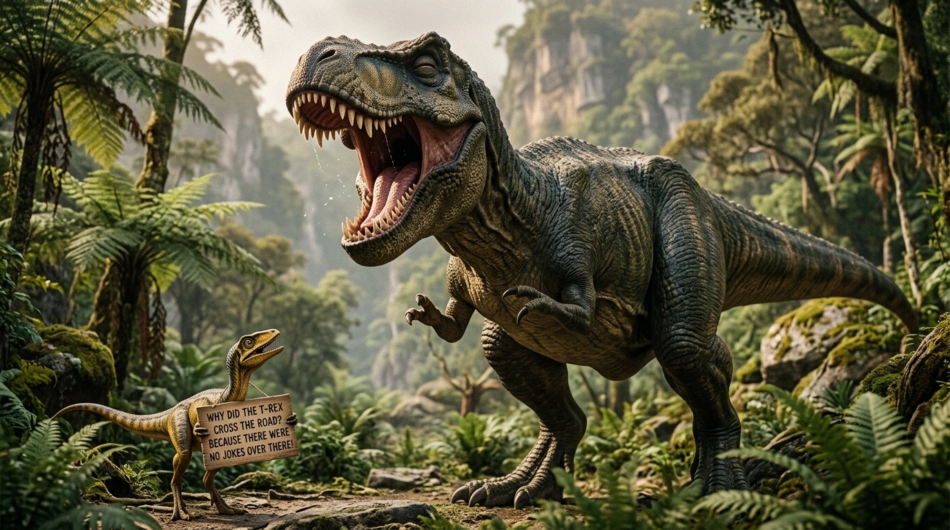 Dinosaur Jokes for Adults