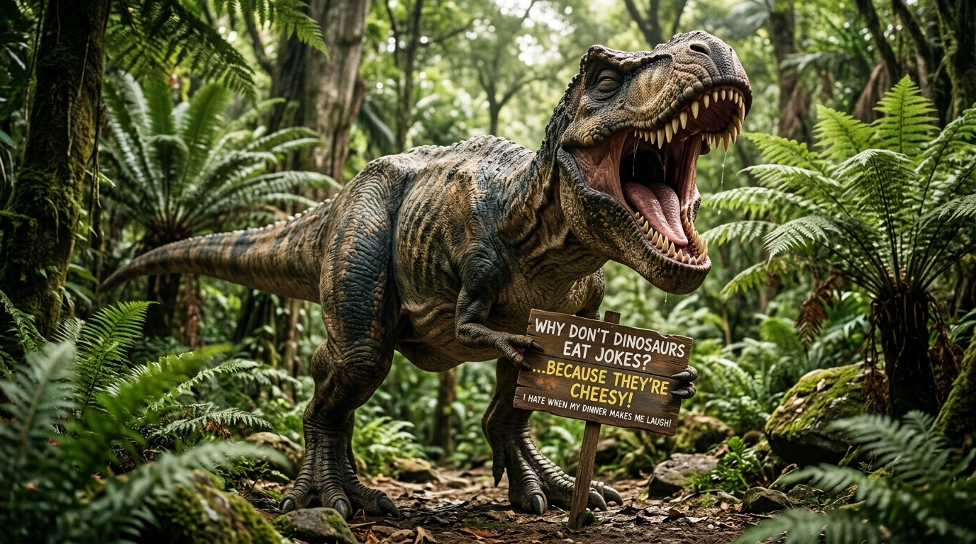 Dinosaur Jokes One-Liners