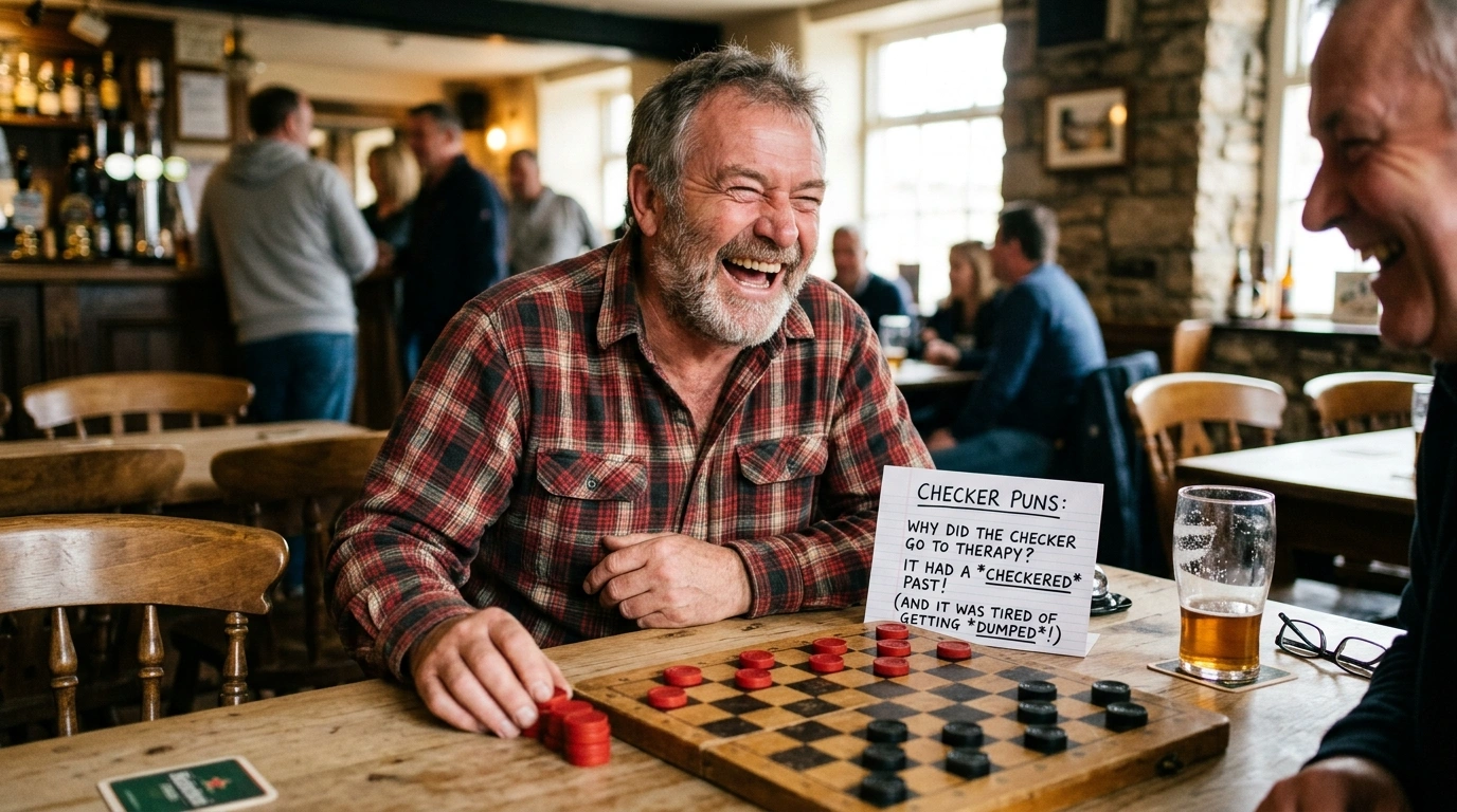 Dirty Checker Puns