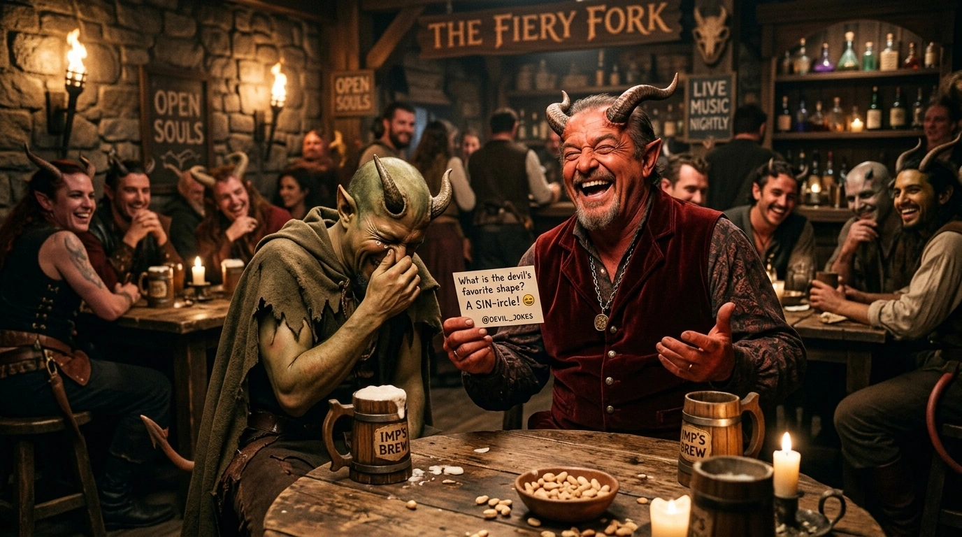 Dirty devil jokes