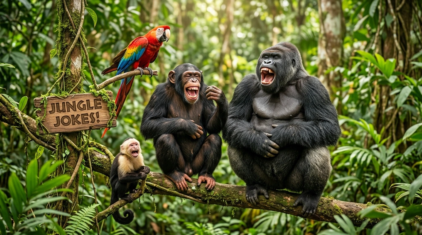 Dirty jungle jokes