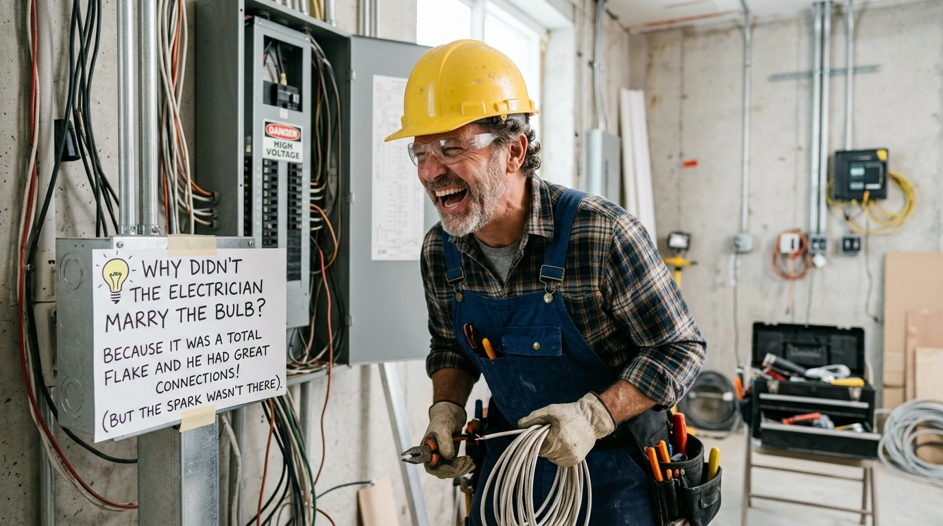 Electrician Jokes One Liners