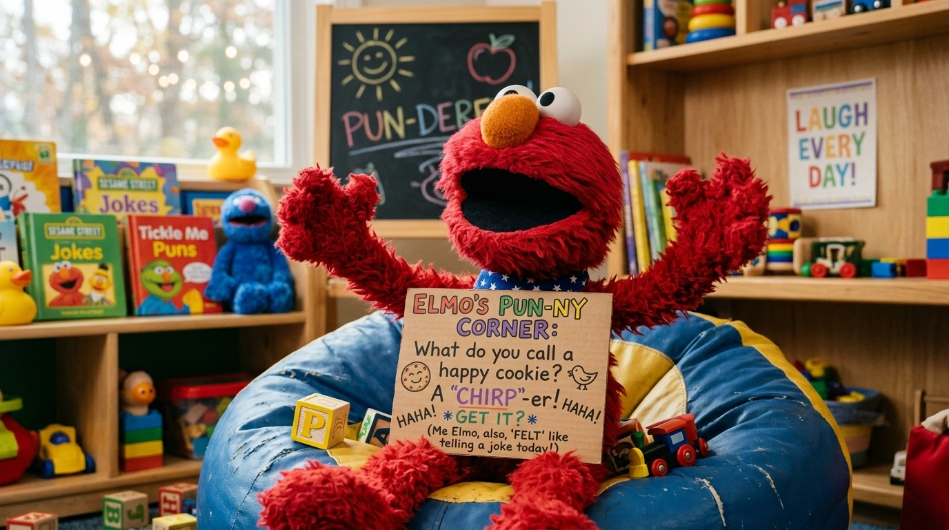Elmo Puns One Liners