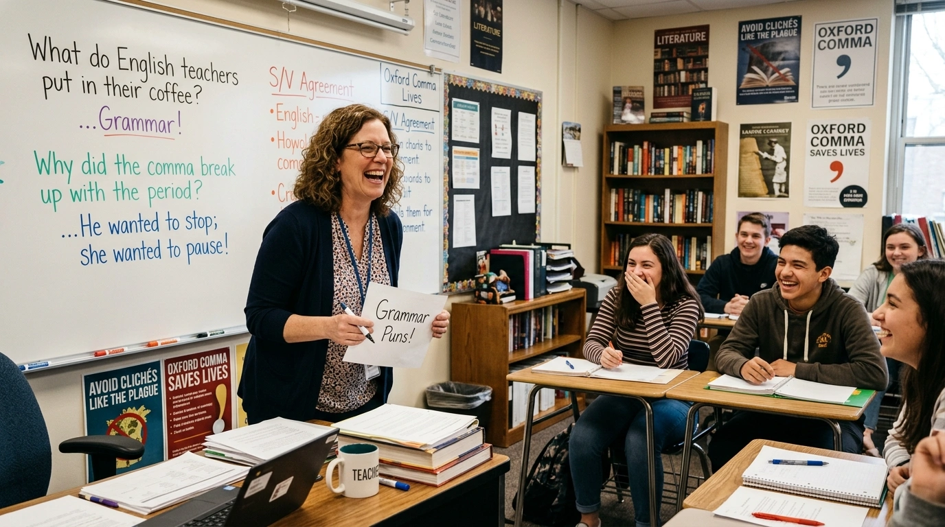 English Teacher Jokes for Students