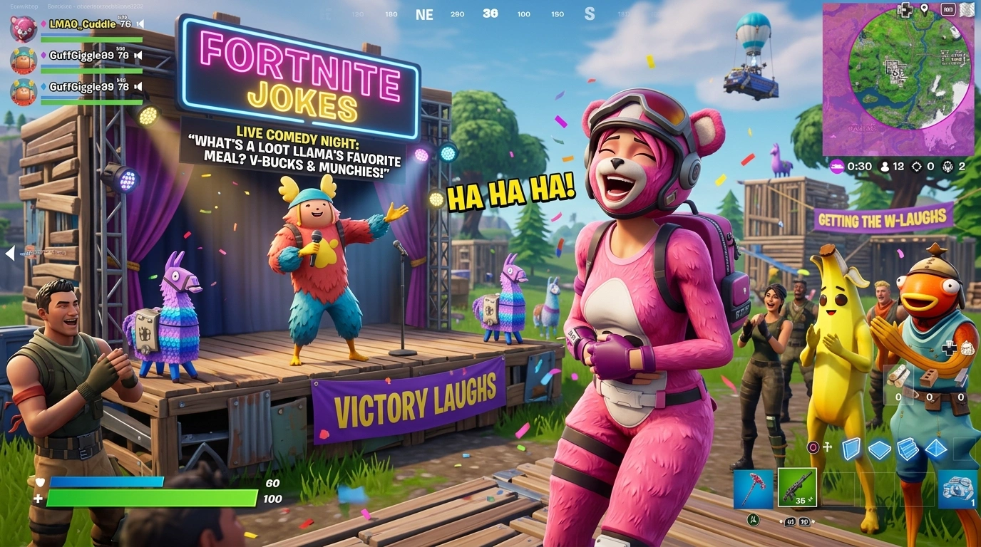 Fortnite Jokes One Liners