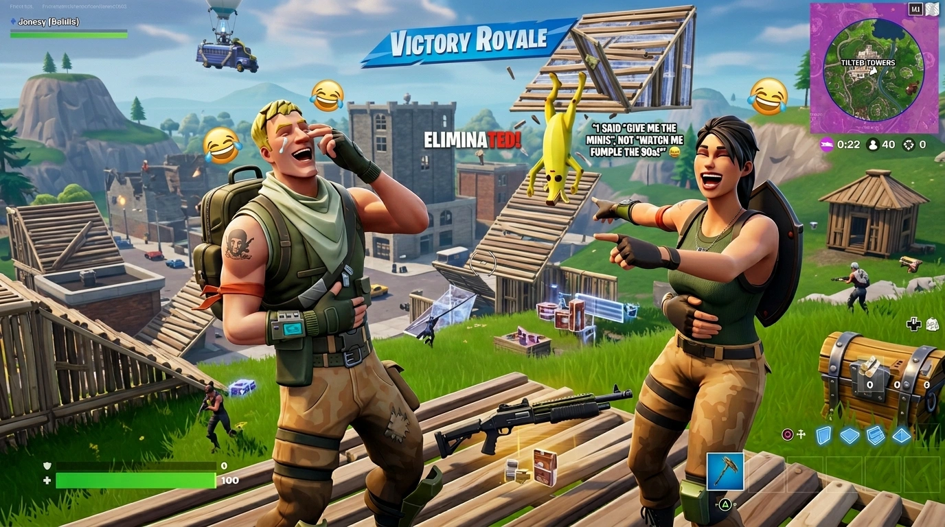Fortnite Knock Knock Jokes One Liners