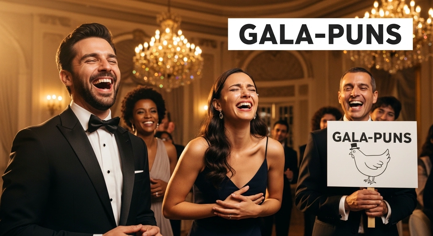Gala Puns Captions