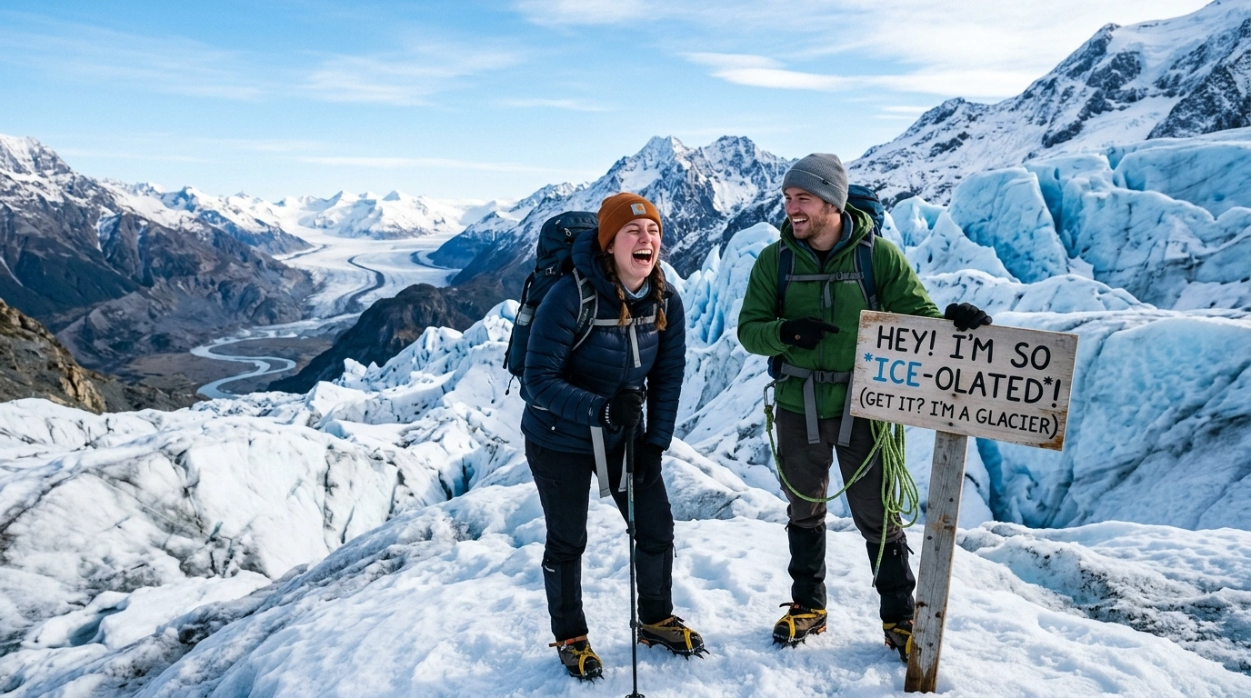 Glacier Puns One Liners