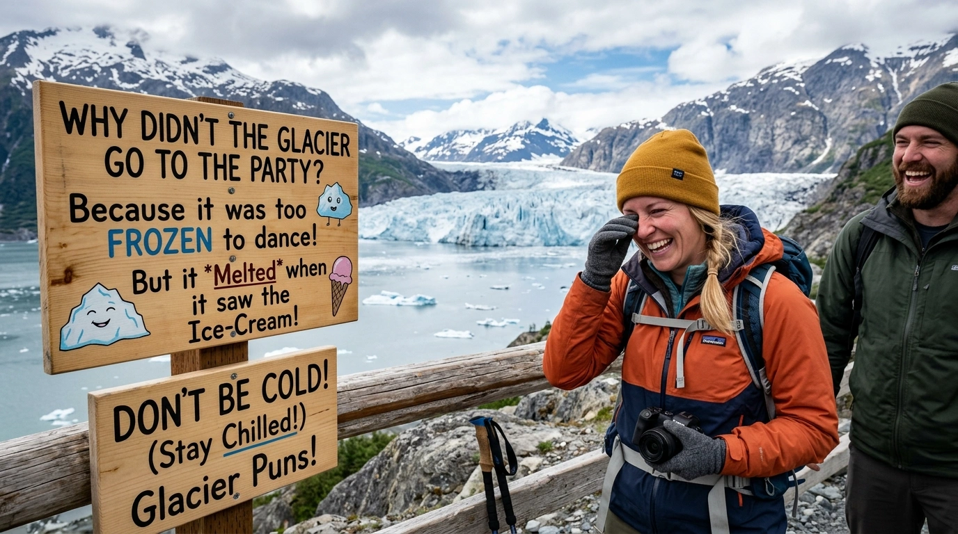 Glacier Puns Punpedia