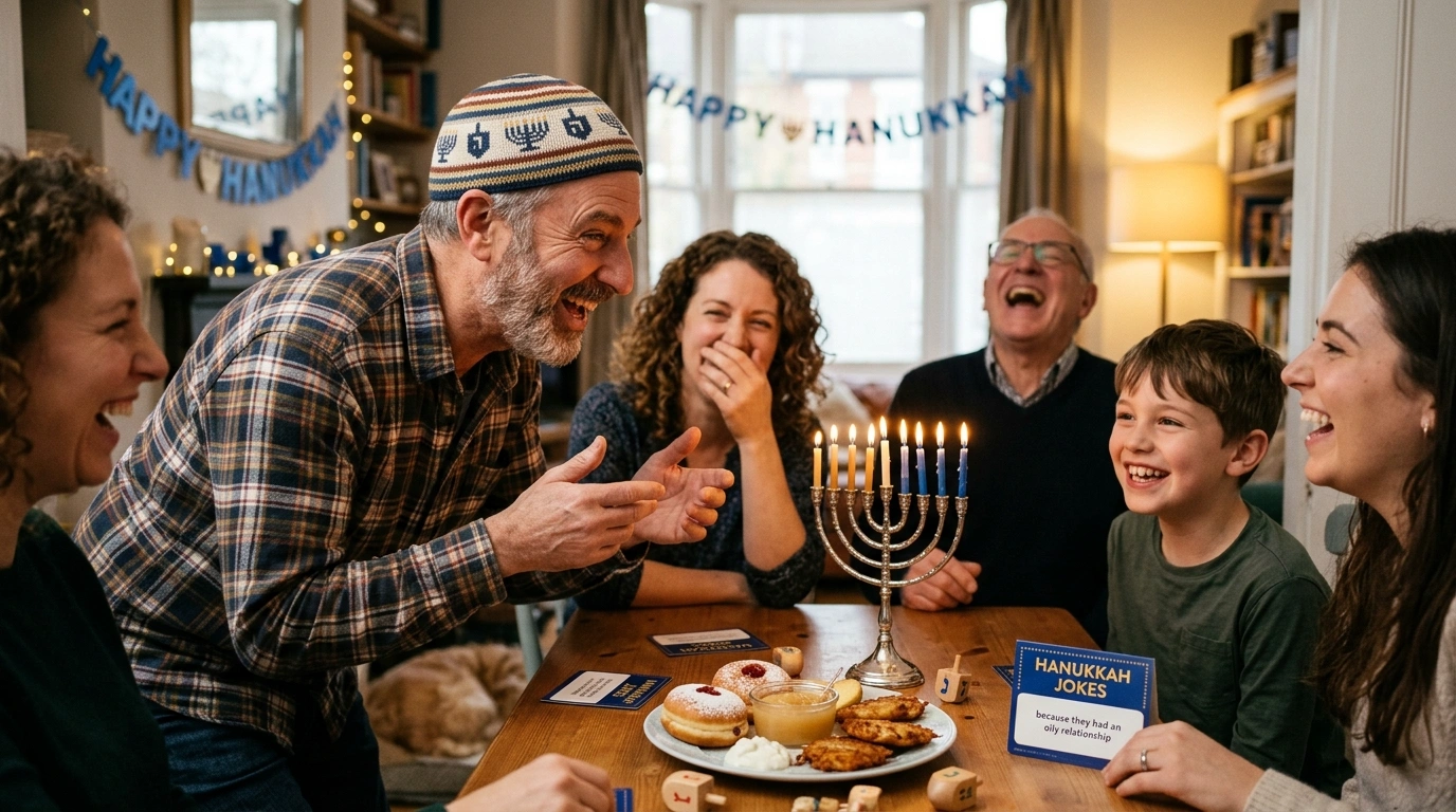 Hanukkah Jokes for Adults