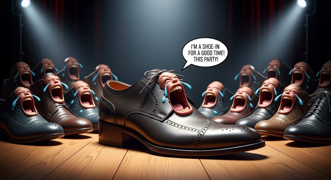 Heel Puns Captions