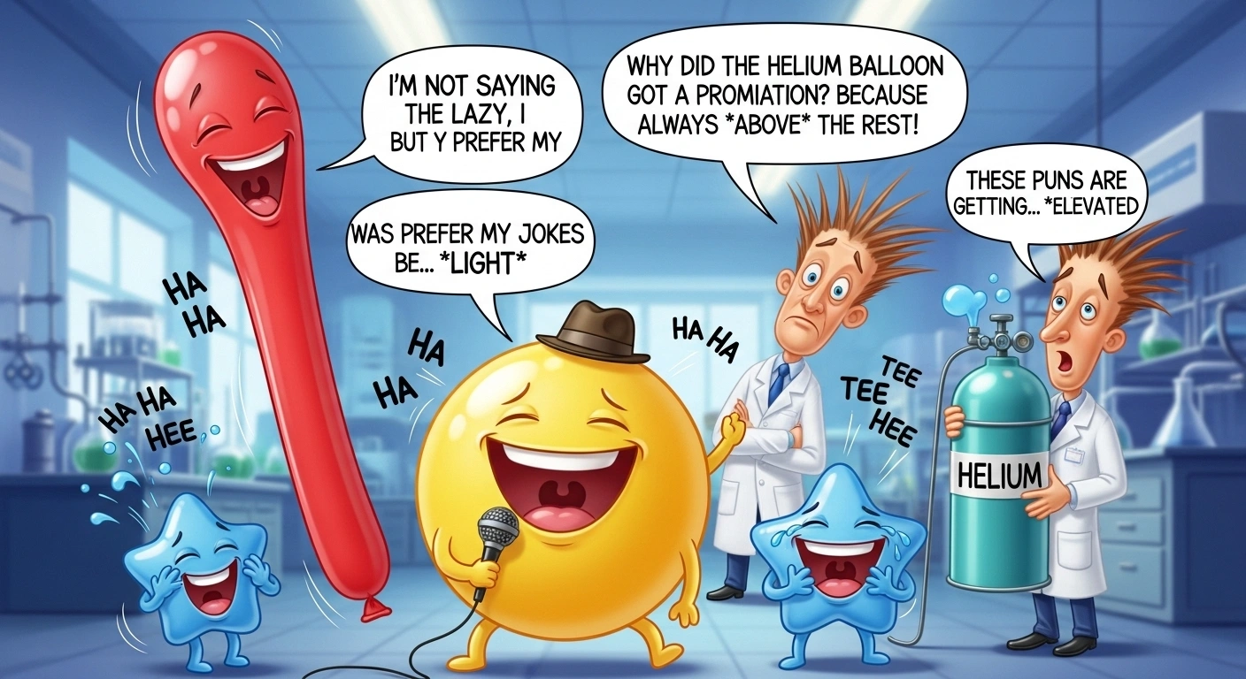 Helium Puns One Liners