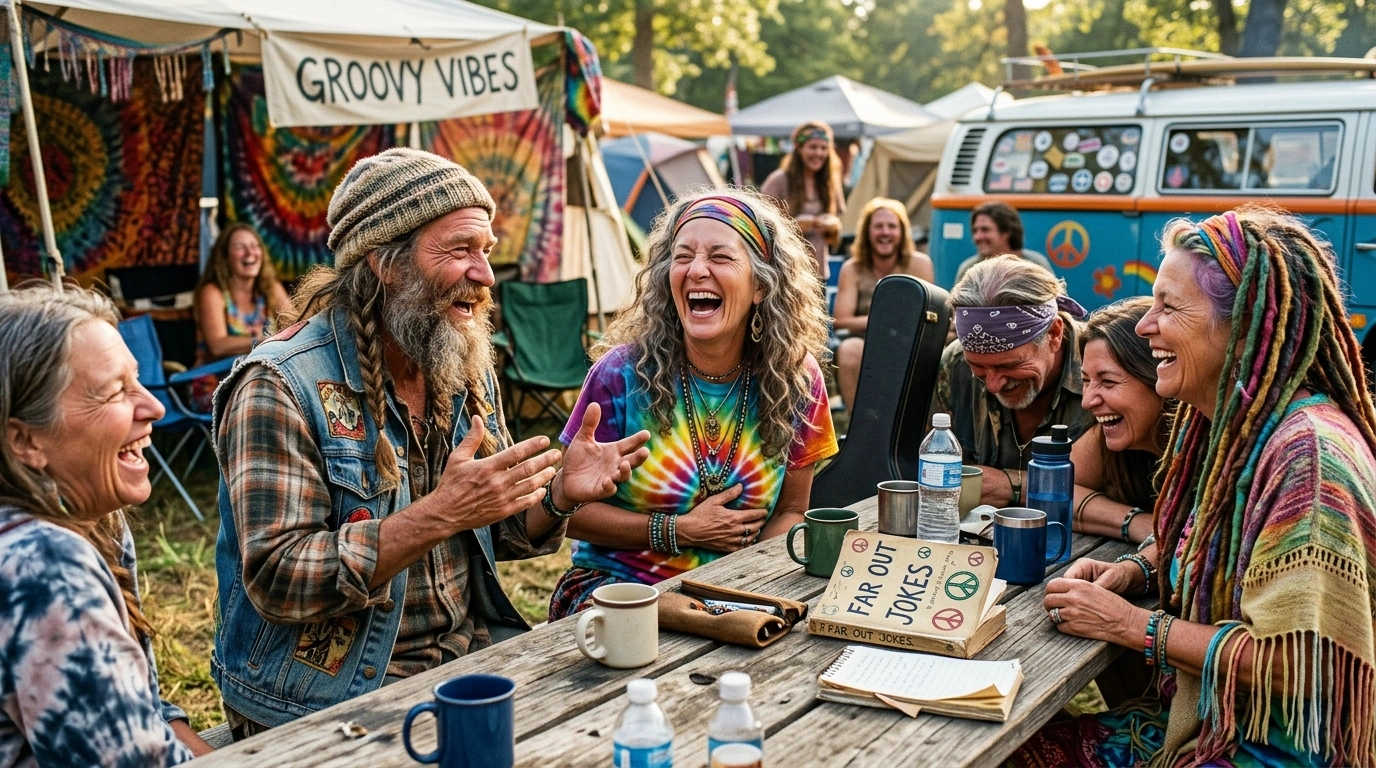 Hippie Jokes One Liners
