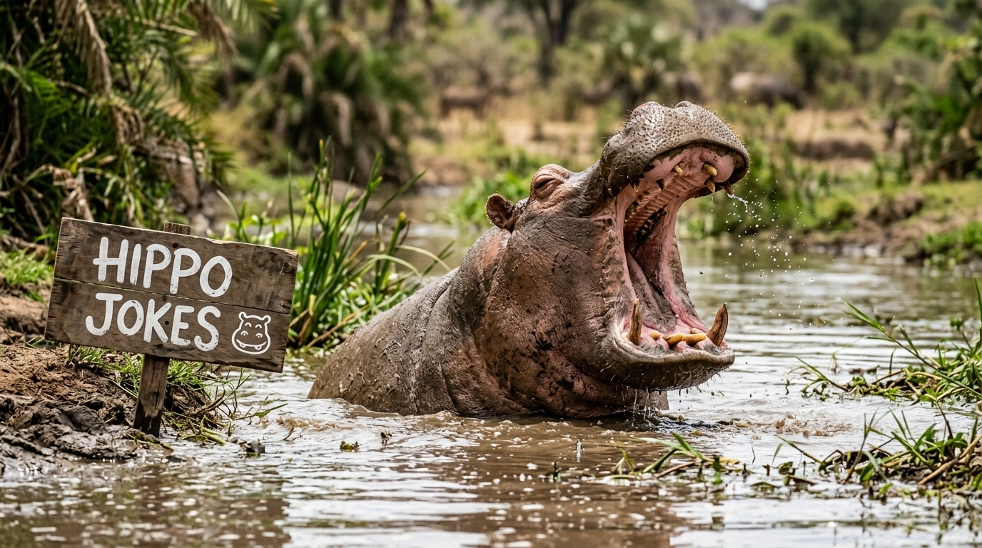 Hippo Jokes One Liners