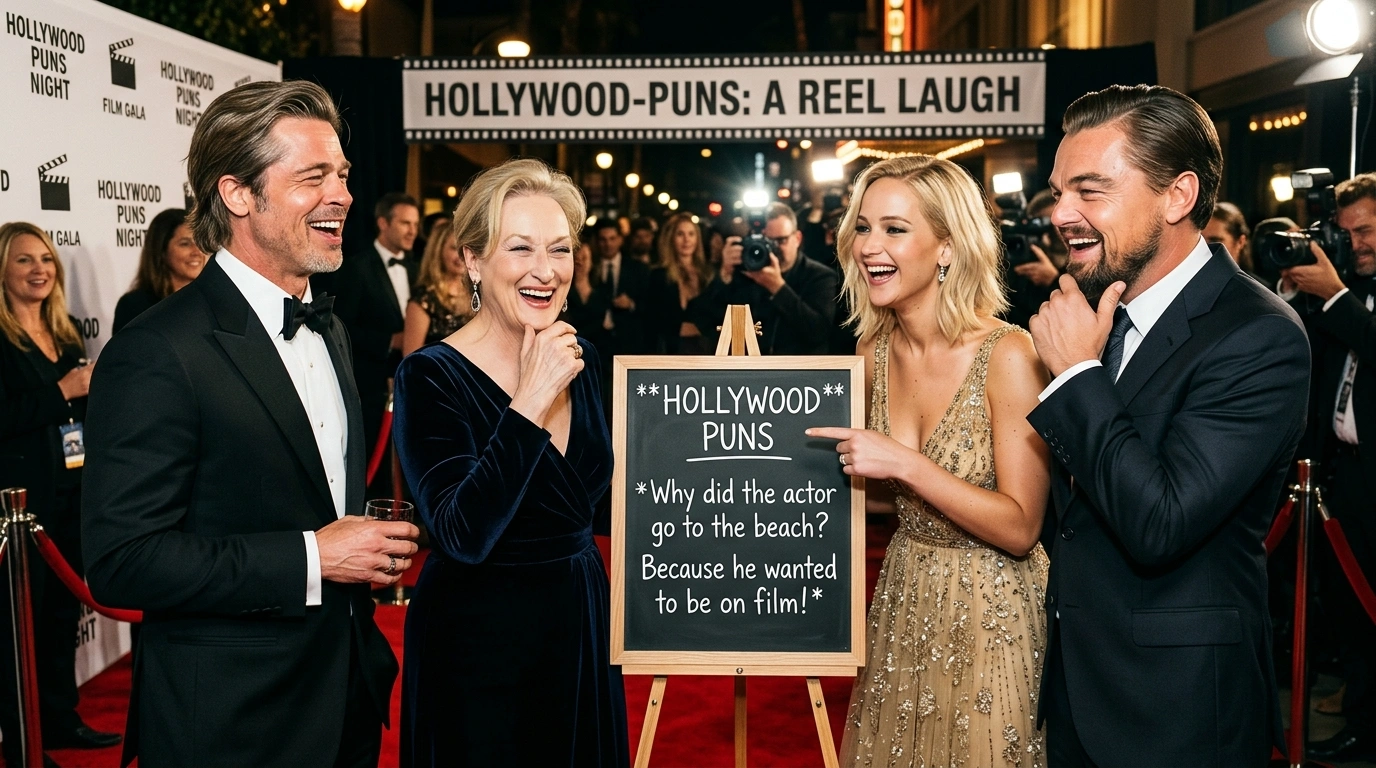Hollywood Puns One Liners