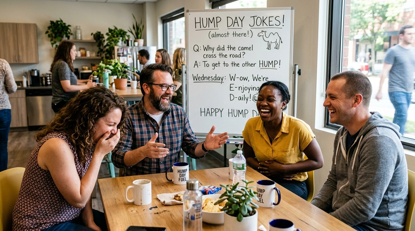 Hump day jokes one liners